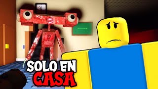 ROBLOX pero estoy SOLO EN CASA 😭 [upl. by Haseefan]