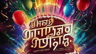 Happy Birthday Song Tamil  Tamil Happy Birthday Song [upl. by Ydnirb367]