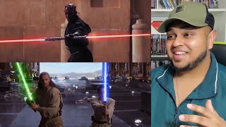 Obi Wan amp QuiGon vs Darth Maul Reaction  Duel Of The Fates  Star Wars The Phantom Menace [upl. by Sloatman]