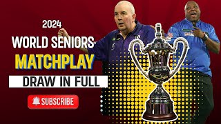 PHIL TAYLORS LAST MATCHPLAY  WORLD SENIORS MATCHPLAY DRAW IN FULL [upl. by Secnirp]