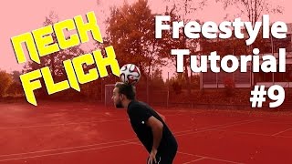 Ball im Nacken fangen und hochwerfen  So geht´s  Fußball Trick für Anfänger [upl. by Akkeber]