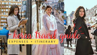 Korea Travel Guide Part 1 3 days itinerary and expenses  Jen Barangan [upl. by Nev]