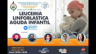 SOCIEDAD PACEÑA DE PEDIATRIA  LEUCEMIA LINFOBLASTICA AGUDA [upl. by Attenehs]