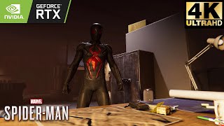 SpiderMan Cats Cradle Mission 4K 60FPS RTX 3060  SpiderMan Remastered Pc [upl. by Myrwyn412]