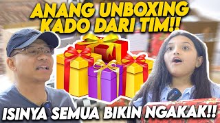 TAK DISANGKA INI YANG DIBERIKAN TIM KE ANANG UNBOXING KADO PALING NGAKAK [upl. by Sayed]