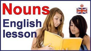 Types of NOUNS  English grammar lesson [upl. by Malvin]