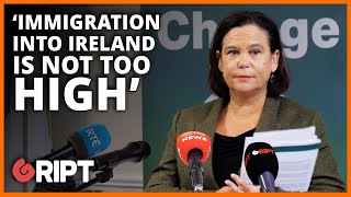 Sinn Féin says immigration into Ireland is NOT too high [upl. by Stanislas]