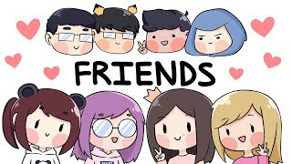 【LoL】FRIENDS D  Ft xChocoBars Yvonne amp LoLNatsumiii [upl. by Elleinod]