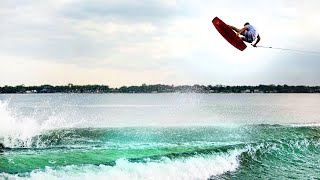 INSANE BOAT WAKEBOARDING  CORY TEUNISSEN  WAKEBOARD [upl. by Inimod]