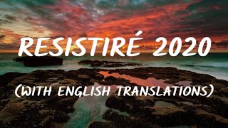 Resistiré 2020 LetraLyrics With English Translation Video [upl. by Shaum833]