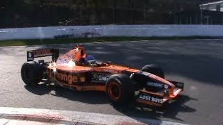 Arrows F1 Ex car Jos Verstappen v10 sound [upl. by Annawaj]