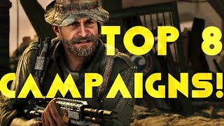 Top 8 CoD Campaigns Ranking SingleplayerStory [upl. by Lapotin]