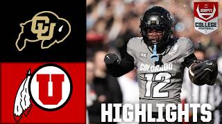 Utah Utes vs Colorado Buffaloes  Full Game Highlights  ESPN College Football [upl. by Maria636]