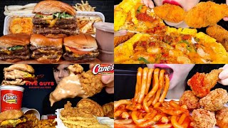 ASMR Fast Food Mukbang Compilation 17  Fast Food Asmr  Satisfying eating sounds [upl. by Candra]