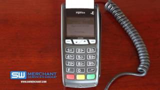 How To Run A Sale With Chip Card ICT250 [upl. by Philbrook]