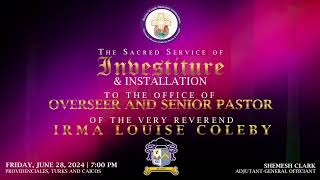 🌟Investiture Service for Pastor Irma Coleby 🌟 📅 Friday June 28th 2024 🕒 700 AM [upl. by Blanding]