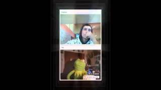 FUNNY KERMIT PRANK ON CHATROULETTE 6 [upl. by Arteid467]