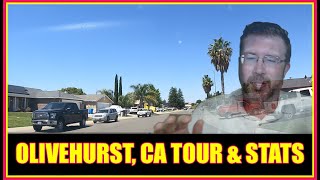 Olivehurst CA Dashcam Tour amp Real Estate Stats [upl. by Akoyin862]