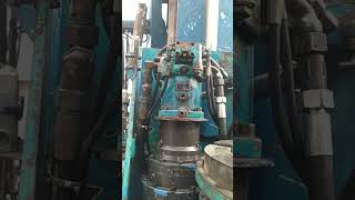 pilling rig machine repair hydraulic motor [upl. by Eibo]