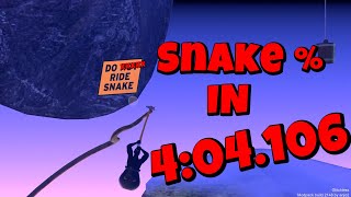 Getting Over It Snake  In 404106 [upl. by Santoro]