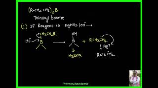 6 AlkaneHydroboationHydroboronation [upl. by Thorfinn]