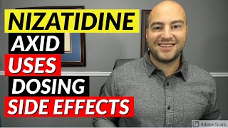 Nizatidine Axid  Uses Dosing Side Effects  Pharmacist Review [upl. by Oberheim20]