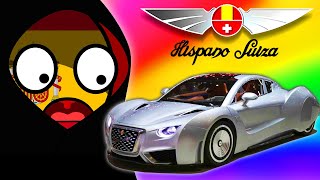 Hispano Suiza is BACK  Animation ft Countryball Spain  BRANDBALLS 3 [upl. by Recnal]