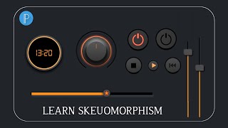 Learn Skeuomorphism In PixellabSoft Ui Design•Pixellab Toturial [upl. by Becht]