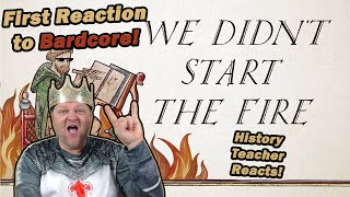 History Teachers First Reaction to Bardcore  We Didnt Start the Fire  Hildegard von Blingin [upl. by Hamrah]