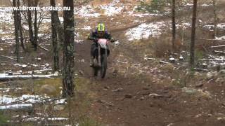 Enduro Novemberkåsa Eksjö 2013 Dagsetappen [upl. by Enneire]