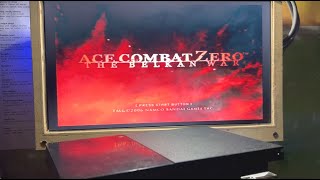 Ace Combat Zero the Belkan War PS2 game opening [upl. by Candis187]