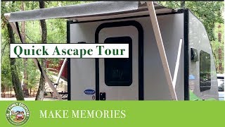 Quick Tour Aliner Ascape Camper [upl. by Lolly493]