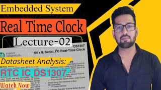 DS1307 RTCReal Time Clock amp How does it work In Hindi  RTC DS1307 Datasheet Analysis [upl. by Civ]