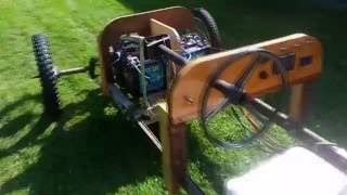 DIY Cycle Car 2nd video [upl. by Aracahs]