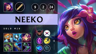 Neeko Mid vs Galio Rampage  KR Grandmaster Patch 1421 [upl. by Eessac]