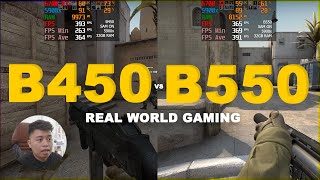 B450 vs B550 Real World Gaming Test Which one to get [upl. by Foster644]