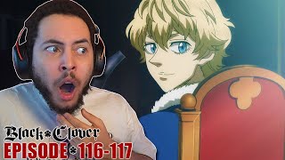 HES BACK Black Clover Episode 116117 Reaction [upl. by Sokin]