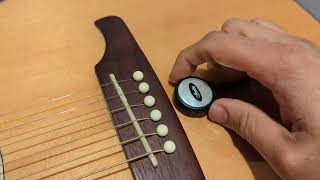 Choosing an Acoustic Guitar Pickup  Transducer Soundboard Pickup  Initial Impressions in Tamil [upl. by Urbain885]