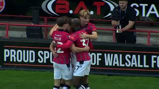 Walsall v Colchester United Highlights [upl. by Hayila]