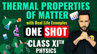 Thermal properties of matter One Shot Physics  Class 11th with Ashu Sir  Science and fun [upl. by Ahsan]