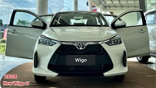 First Look 2024 Toyota Wigo G  All New Interior and Exterior Show [upl. by Artap]