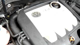 Passat 19 TDI when idle  over 1800 RPM  stutters resolved [upl. by Birkle]