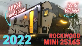 2022 Rockwood Mini Lite 2516S Front Kitchen Rear Bedroom [upl. by Yob]