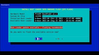 S03E24  Pinebook ProRockPro64  Boot Loader upgrade [upl. by Trilby]