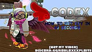 How to get codex key just in 40 seconds Roblox [upl. by Itsirc351]