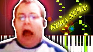 NUMA NUMA DRAGOSTEA DIN TEI  Piano Tutorial [upl. by Thompson]