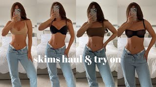 SKIMS TRY ON HAUL amp REVIEW  new bra collection  I’M OBSESSED [upl. by Sergius]