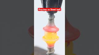 Friction weldingSteel ball satisfyingvideo [upl. by Attekal535]