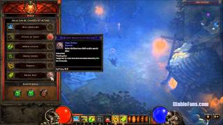 Diablo 3 Beta  Witch Doctor Poison Dart Runed [upl. by Allebram]