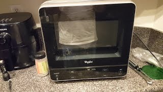 Whirlpool WMC20005YD  1 Review Door repair broken [upl. by Koblick]